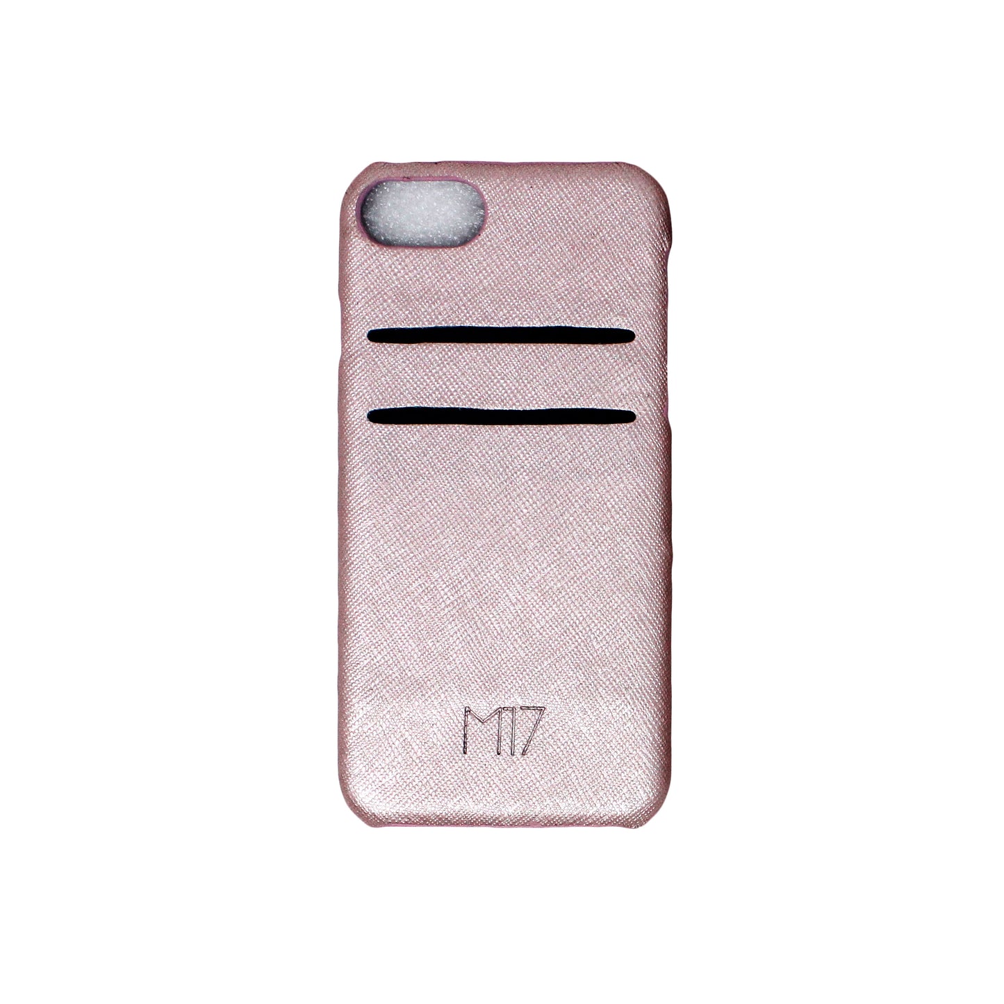 Rose Gold Saffiano Cardholder iPhone SE - 6/7/8