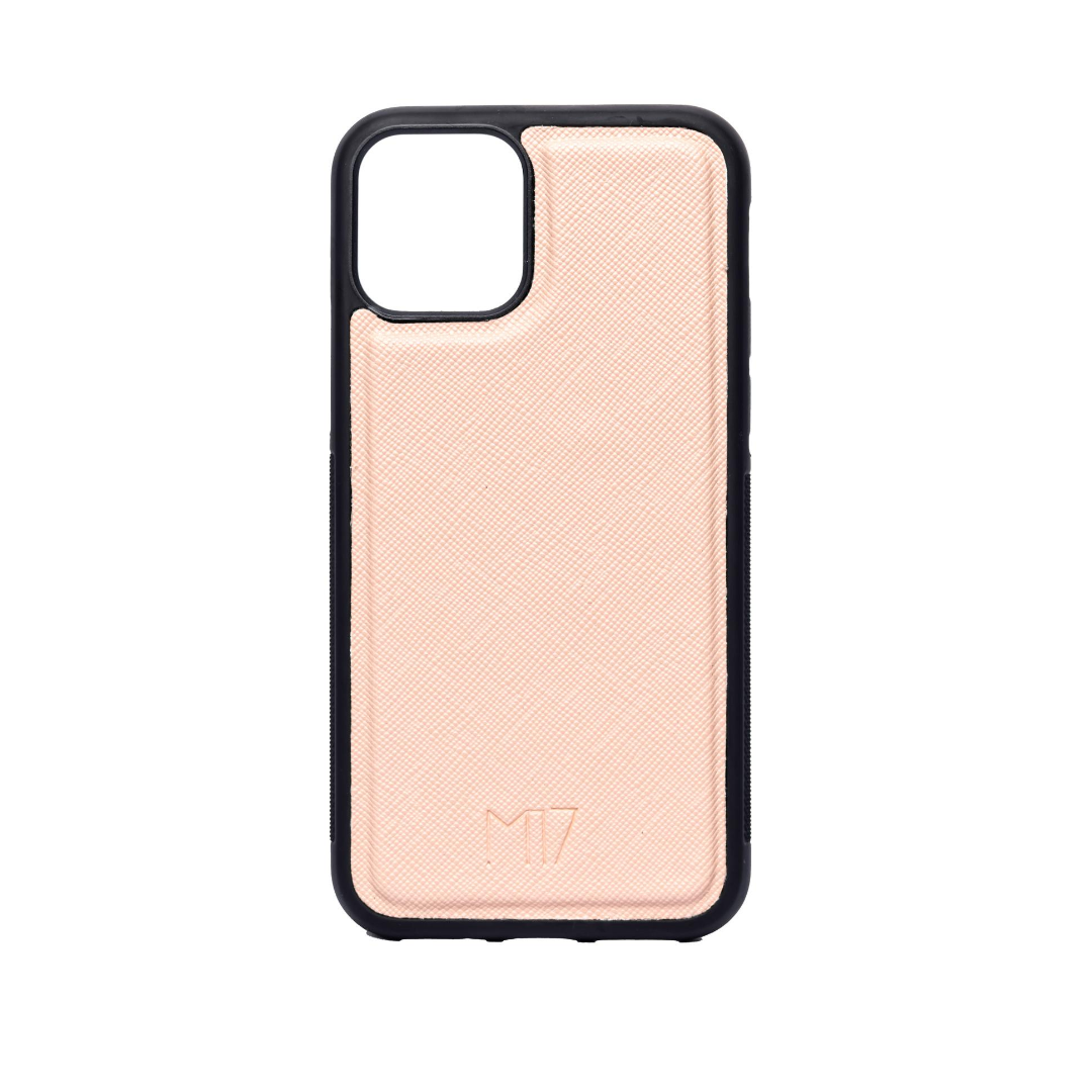 iPhone 12 Saffiano Nude