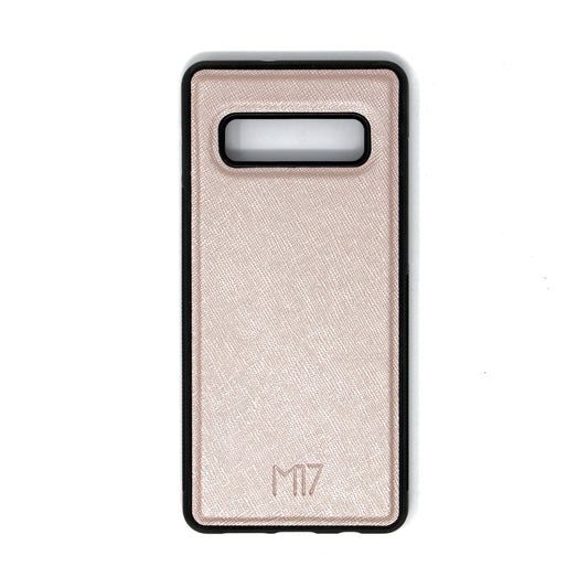 Rose Gold Saffiano Galaxy S10+