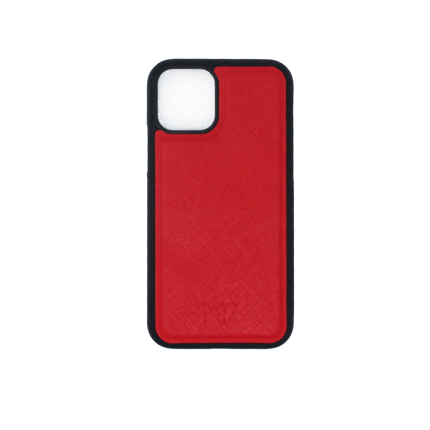 iPhone 12 Mini Saffiano Rojo