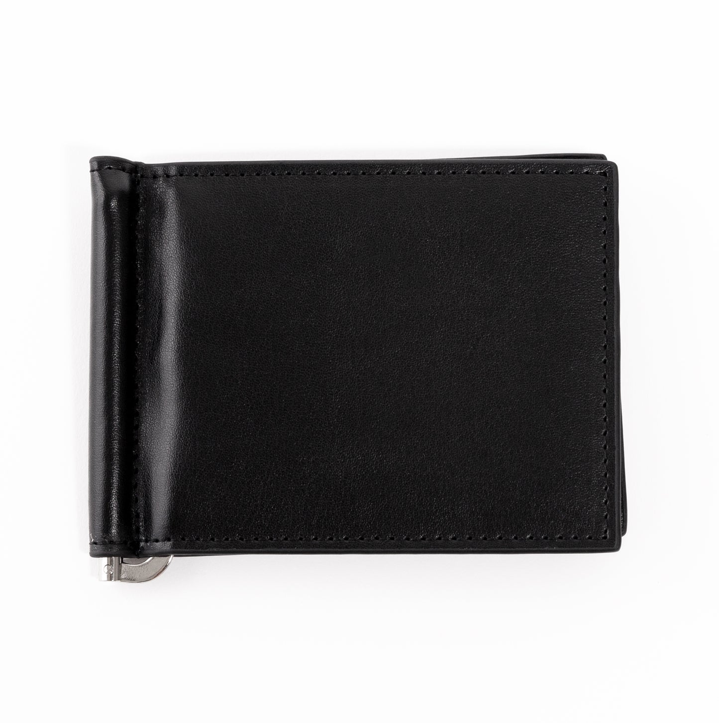 Cartera Con Clip Negro