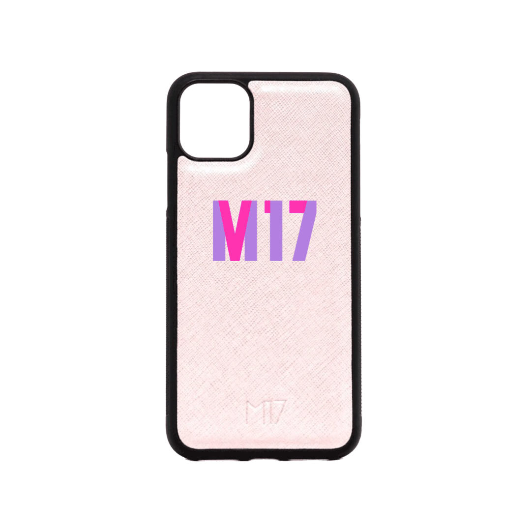 iPhone 12 Pro Max Saffiano Rose Gold