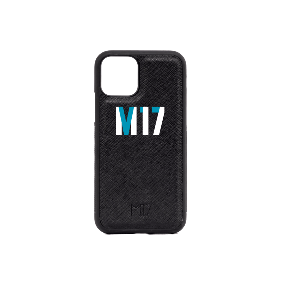iPhone 11 Pro Saffiano Negro