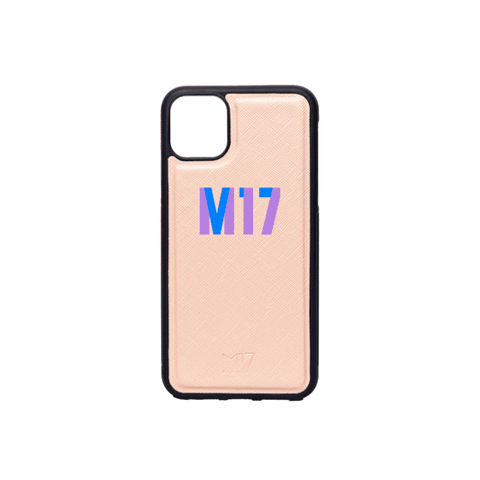 iPhone 12 Saffiano Nude