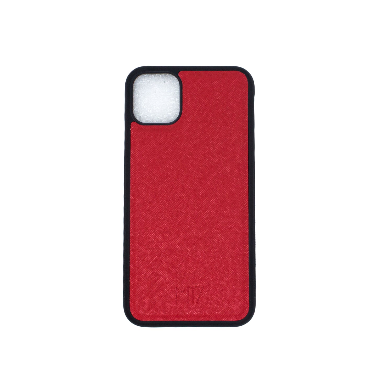 iPhone 11 Pro Max Saffiano Rojo