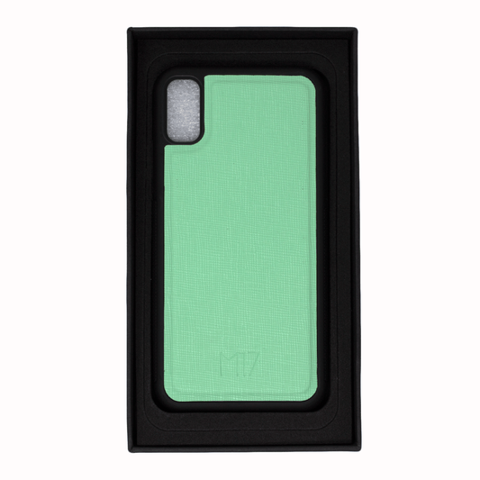 iPhone X/XS Saffiano Menta