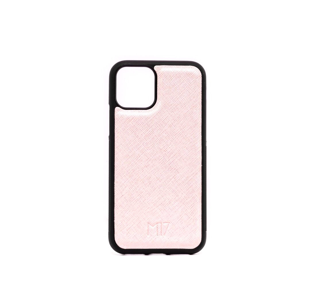 iPhone 11 Pro Saffiano Rose Gold