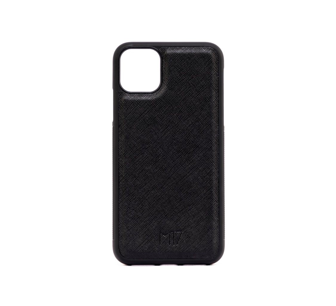 iPhone 11 Pro Max Saffiano Negro