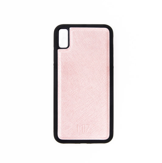 iPhone XS Max Saffiano Rose Gold