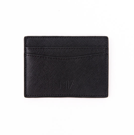Tarjetero Saffiano Negro