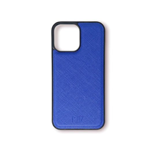 iPhone 14 Plus Saffiano Azul