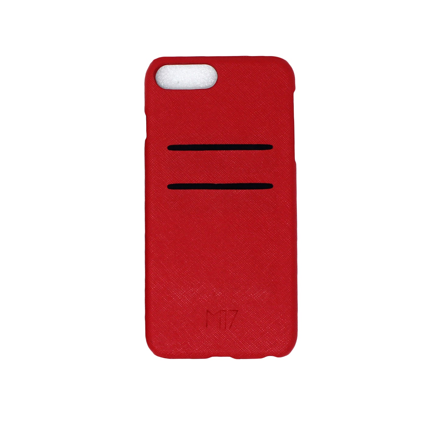 iPhone 6/7/8 Plus Cardholder Saffiano Rojo