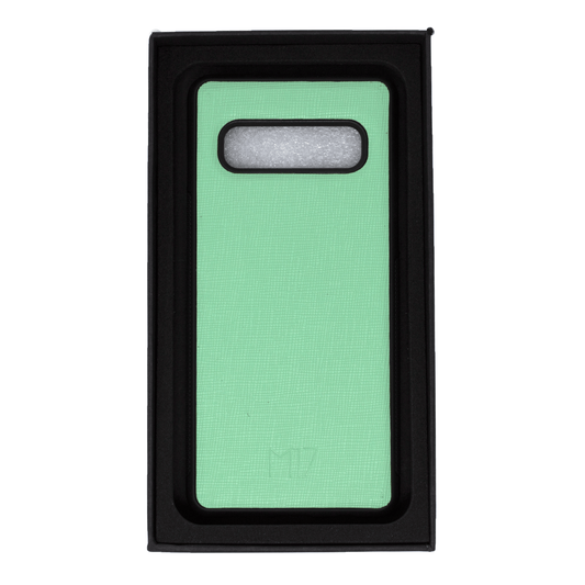 Galaxy S10 Saffiano Menta