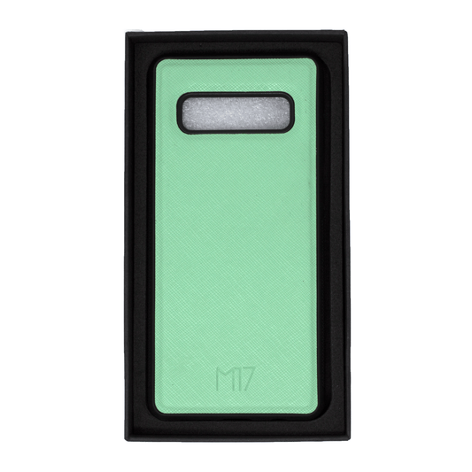 Galaxy S10+ Saffiano Menta