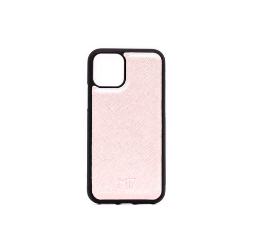 iPhone 12 Saffiano Rose Gold