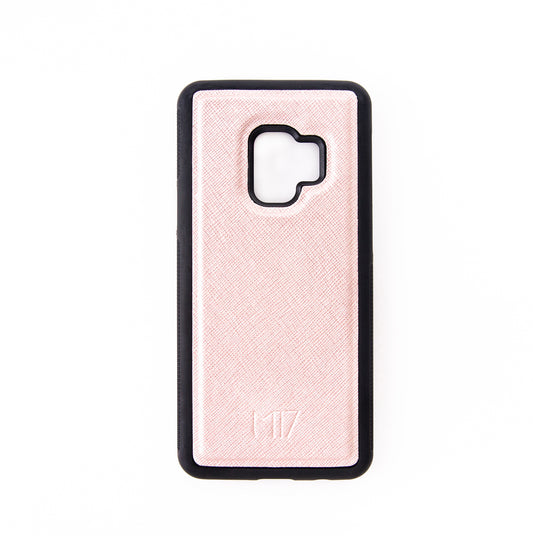 Rose Gold Saffiano Galaxy S9